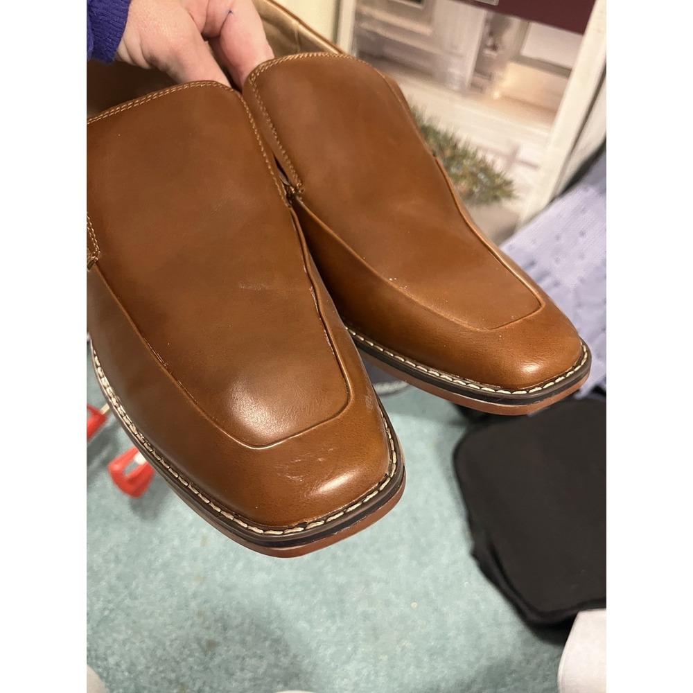 Steve Madden Loafers Men's 10.5 Light Brown Caramel dress shoes - Picture 2 of 4